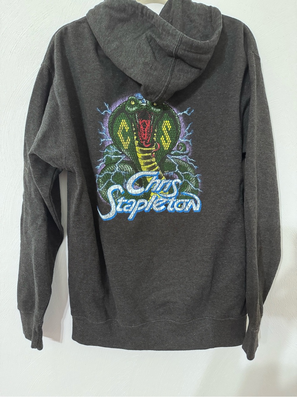 Chris Stapleton Tour Merch Zip Up Hoodie
